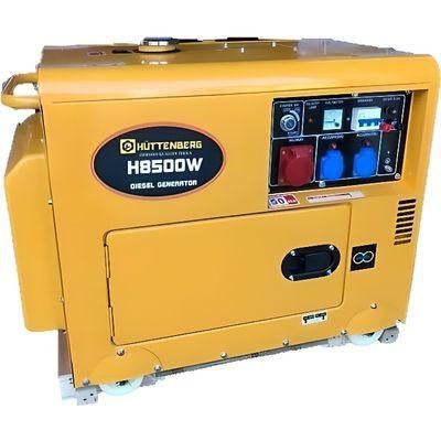 Stroomgroep/generator Diesel 8500w 10,5kva nieuw gratis bezo, Doe-het-zelf en Bouw, Dieselolie, Geluidgedempt, Nieuw, Ophalen of Verzenden