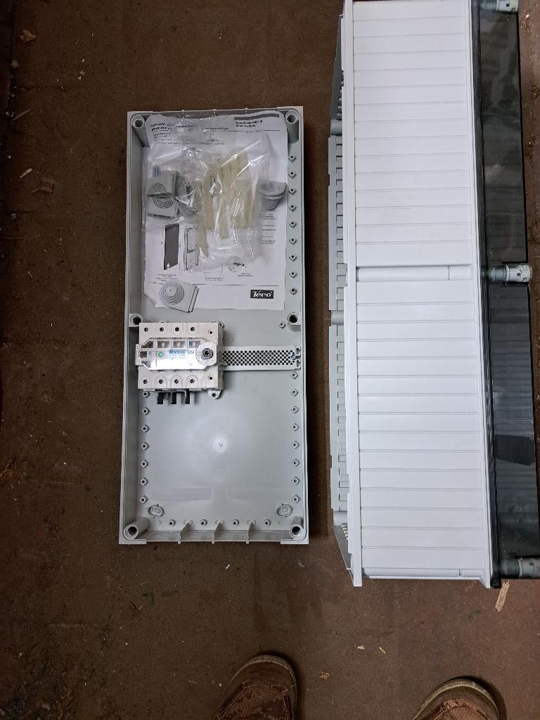 25s60 kast met scheider van 125a, Doe-het-zelf en Bouw, Ophalen of Verzenden, Nieuw