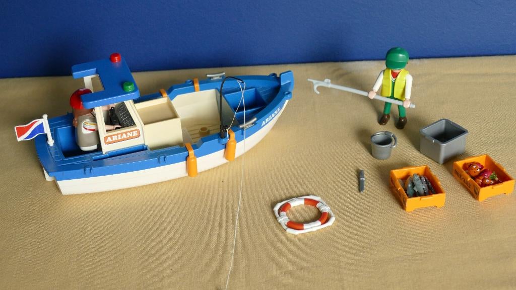 Playmobil 5131 vissersboot, Kinderen en Baby's, Speelgoed | Playmobil, Nieuw, Ophalen of Verzenden