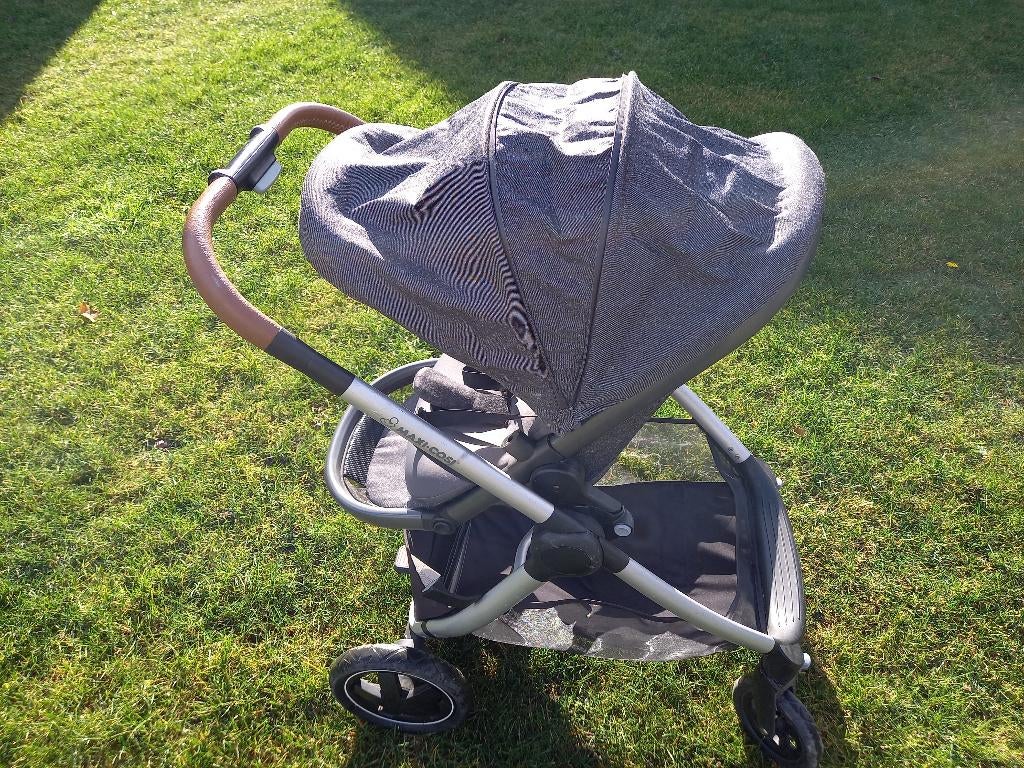 Kinderkoets stroller Maxi Cosi Nomad Grey, Kinderen en Baby's, Kinderwagens en Combinaties, Ophalen, Gebruikt, Verstelbare duwstang