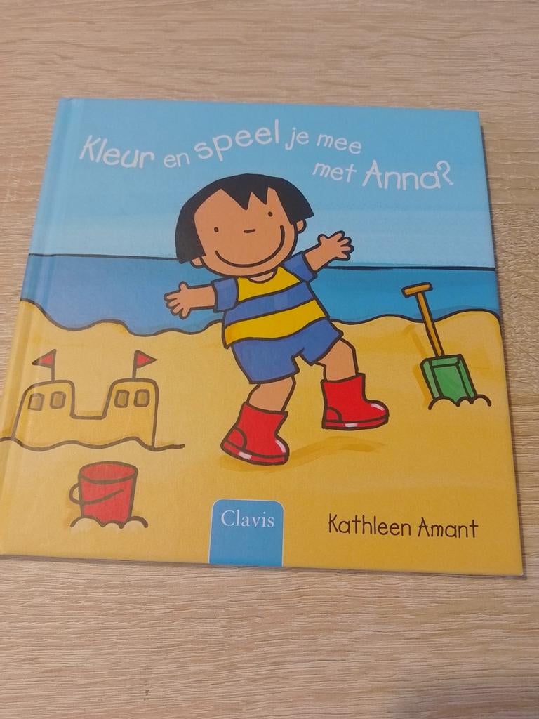 Boek kleur en speel je mee met Anna, Boeken, Kinderboeken | Baby's en Peuters, Ophalen
