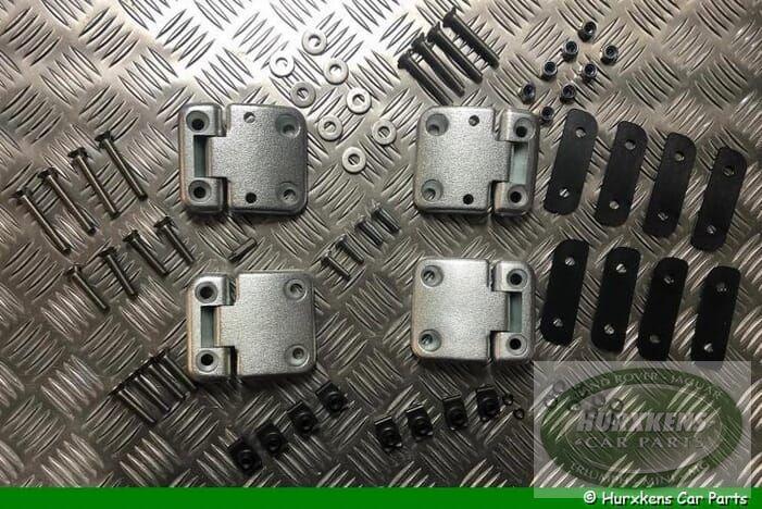 Scharnierenset voordeuren - RVS Land Rover Defender en Serie, Auto-onderdelen, Land Rover, -, Deur, -
