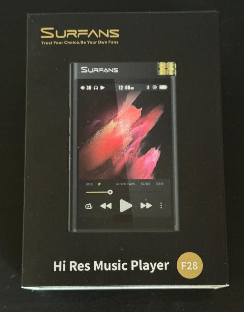 Lecteur MP3 Haute Definition Surfans F28 Neuf + SD 512 Go, TV, Hi-fi & Vidéo, Lecteurs Mp3 | Marques Autre, Enlèvement ou Envoi