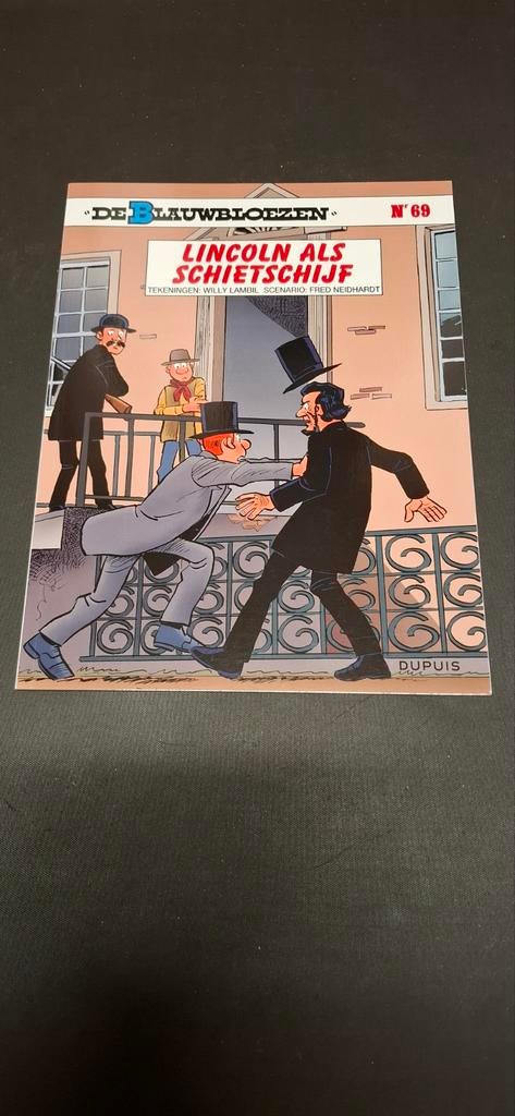 De Blauwbloezen 69 - Lincoln als schietschijf, Ophalen of Verzenden