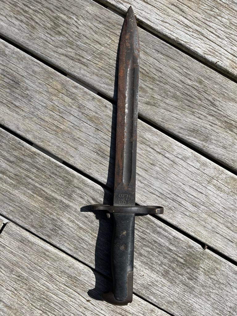 Baïonnette de M1 Garand US - U.F.H, Collections, Enlèvement, Armée de terre, Couteau ou Poignard