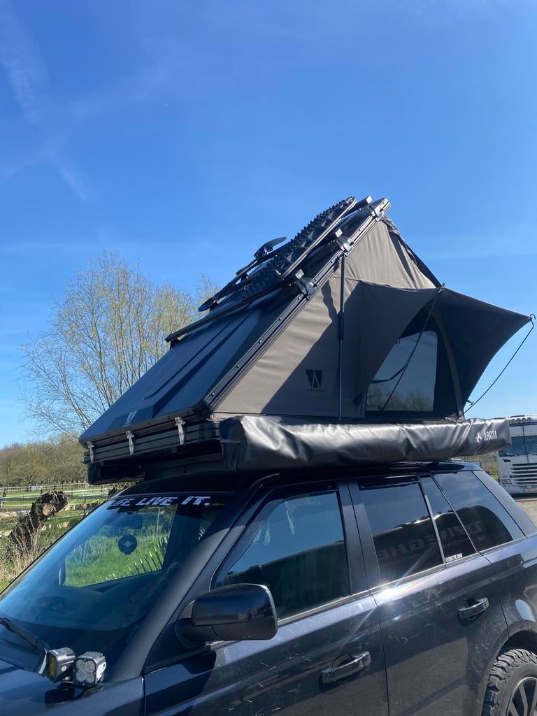 Daktent Vickywood Cumaru 135 Eco, Caravans en Kamperen, Ophalen, Zo goed als nieuw