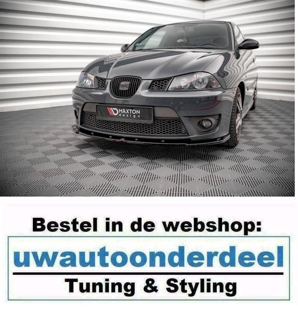 Maxton Spoiler Lip Splitter Voor Seat Ibiza Cupra MK3, Verzenden