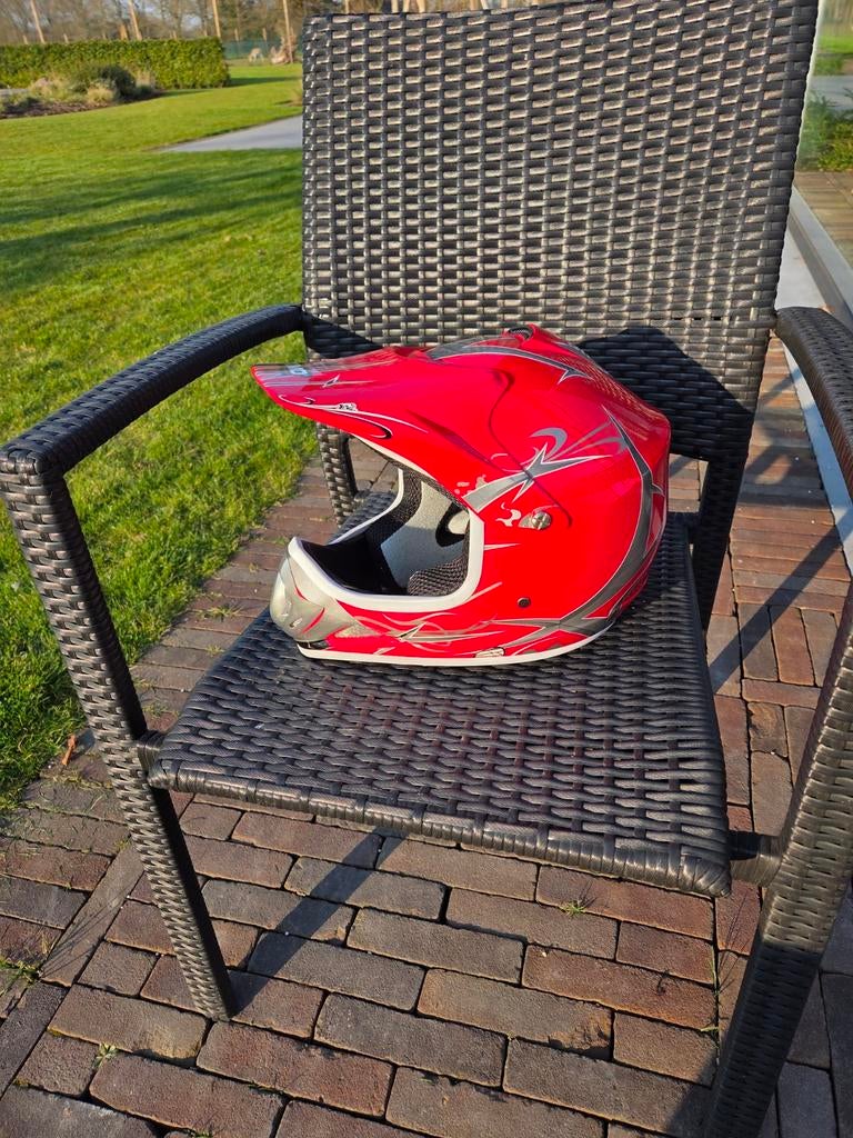 Crosshelm nieuw, Motoren, Kleding | Motorhelmen, Ophalen, XS