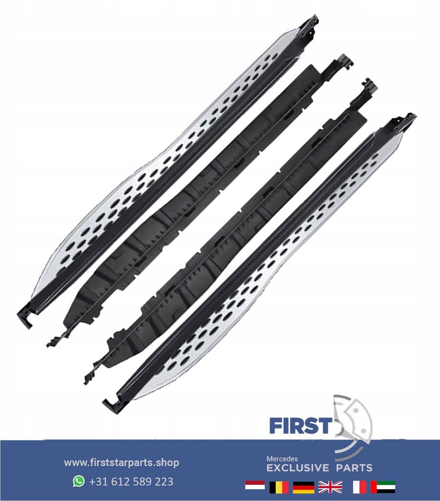 W254 C254 GLC 43 63 AMG TREEPLANKEN ZIJSKIRT SET SIDESKIRTS