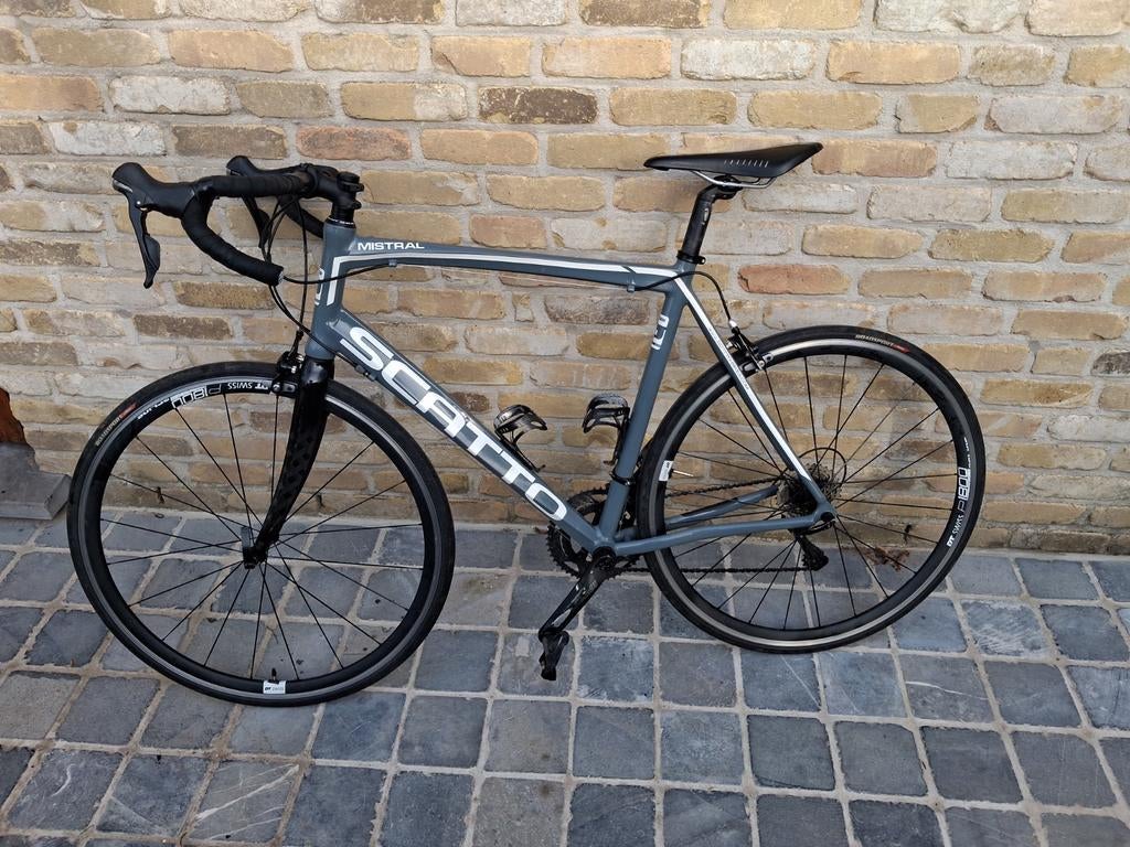 Scatto mistral racefiets maat 59, Ophalen, Carbon