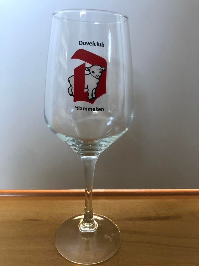 Duvel glas Duvelclub ‘t Lammeken, Verzamelen, Ophalen of Verzenden, Nieuw, Bierglas