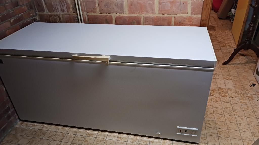 Diepvrieskoffer, Elektronische apparatuur, Vriezers en Diepvrieskisten, Vrieskist, Gebruikt, Vrijstaand, 90 cm of meer