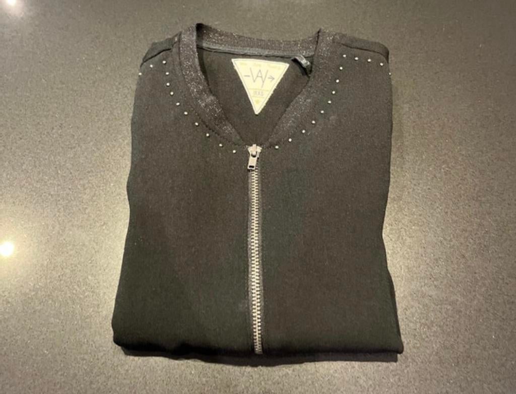 IKKS: zwart combi-short, maat 10jaar, super staat, Ophalen of Verzenden, Zo goed als nieuw