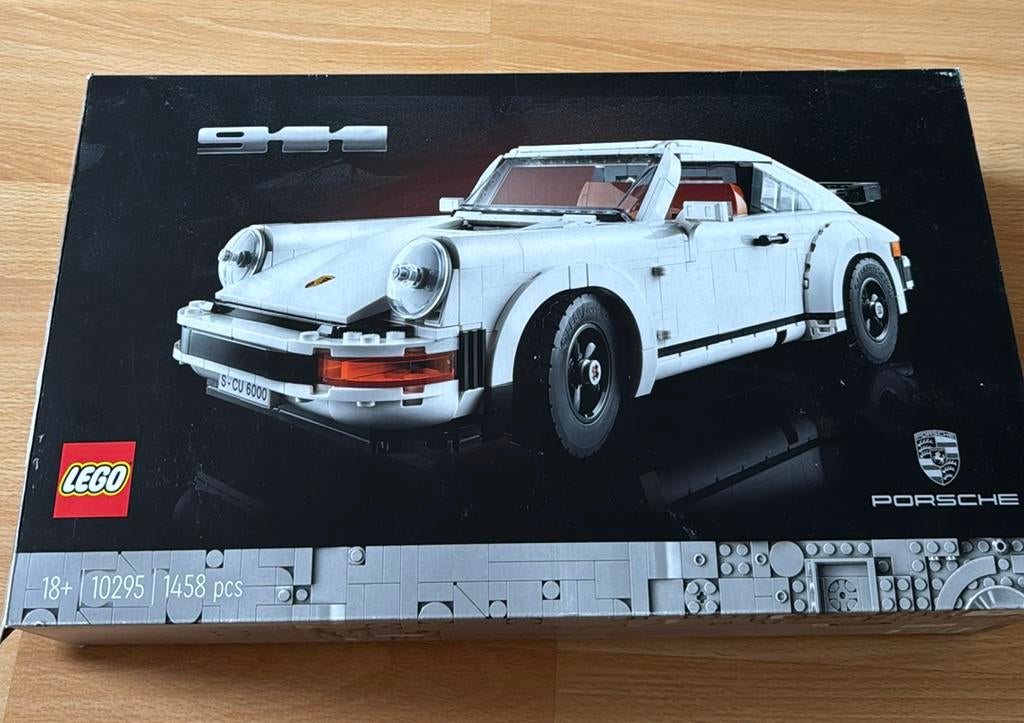 LEGO Porsche 911 (10295) 100% compleet –Targa set ongeopend, Ophalen, Zo goed als nieuw