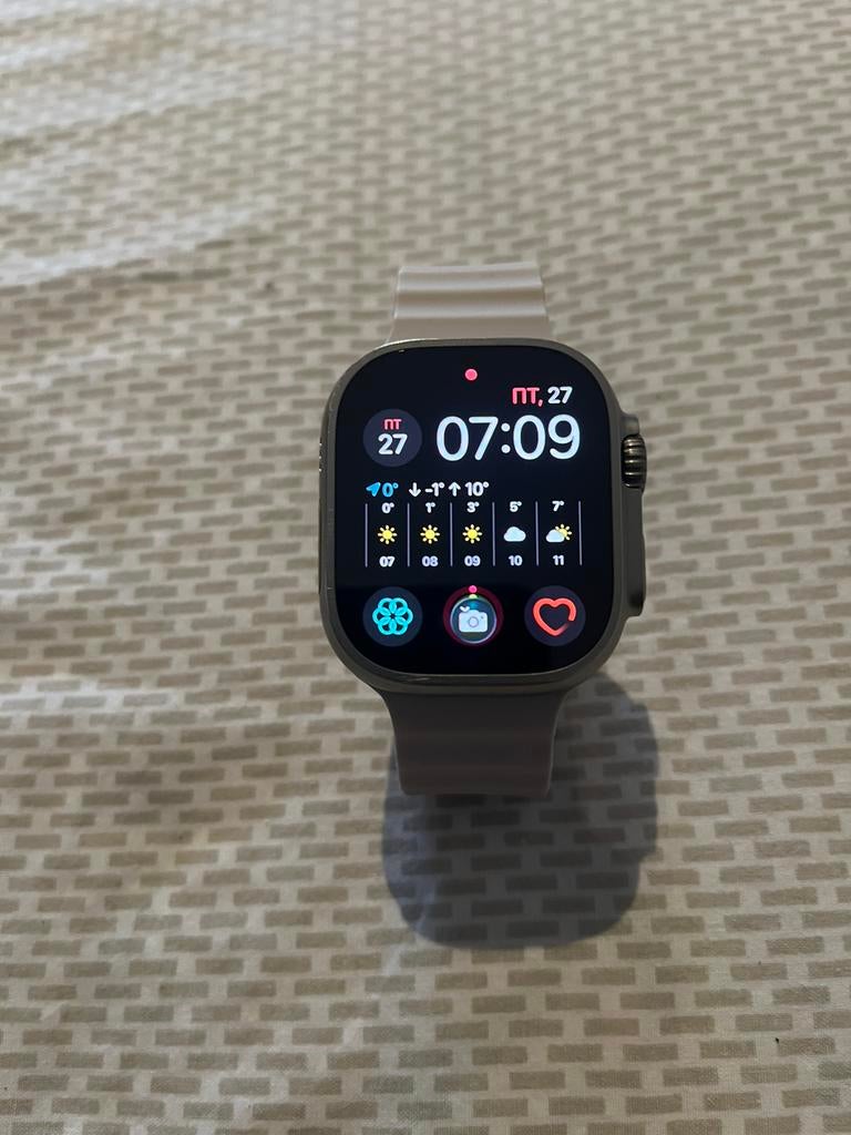 Apple Watch Ultra 2, Handtassen en Accessoires, Smartwatches, Conditie, IOS, Ophalen of Verzenden, Zo goed als nieuw