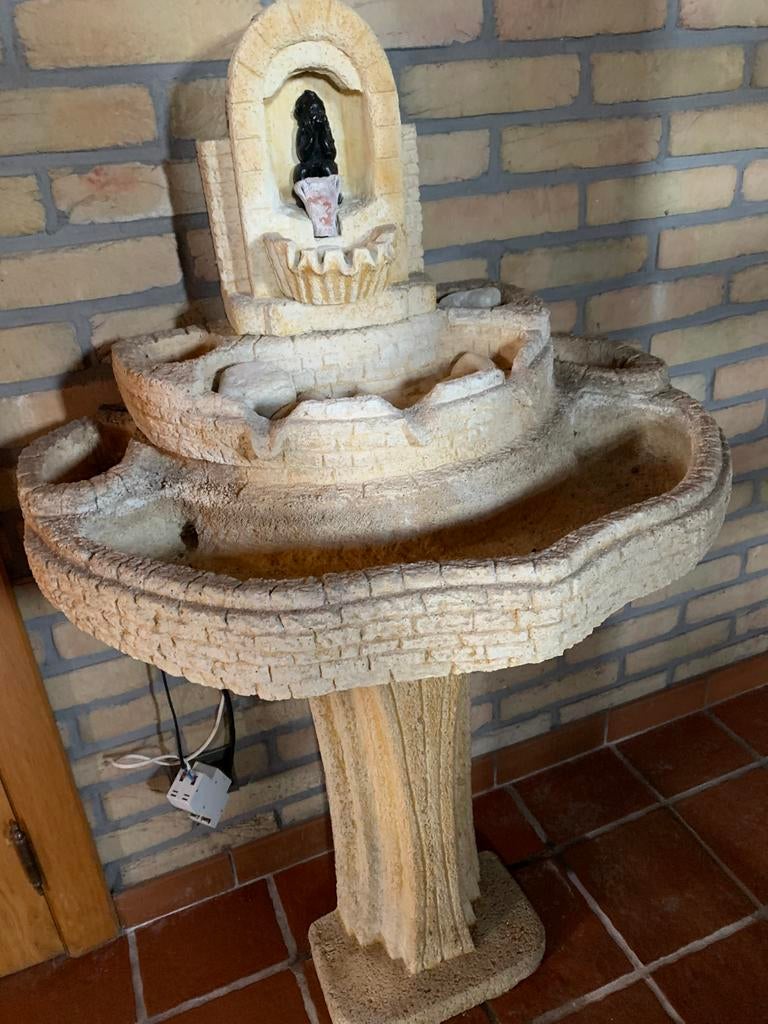 Decoratieve waterfontein, Tuin en Terras, Ophalen, Gebruikt, Fontein