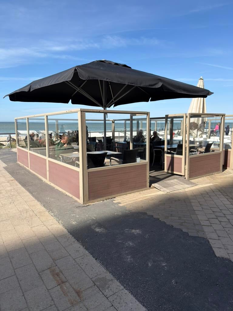 Terras 6m x 6m, Tuin en Terras, Ophalen, Aluminium, 3 tot 6 meter, 1 tot 2 meter