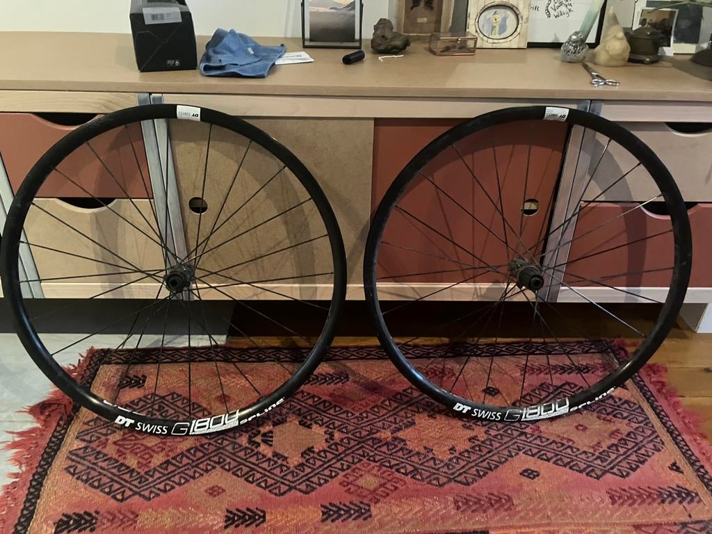 Wielen gravelbike dt swiss g1800, Enlèvement, Utilisé, Roue