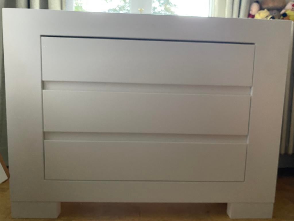 Commode wit, Kinderen en Baby's, Kinderkamer | Commodes en Kasten, Ophalen, Gebruikt, Commode