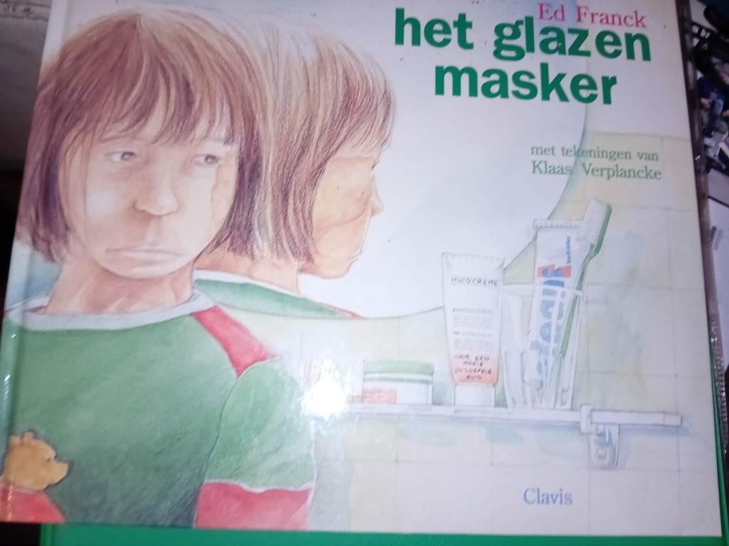 boek het glazen masker, Fictie algemeen, Ophalen of Verzenden, Zo goed als nieuw, Ed franck