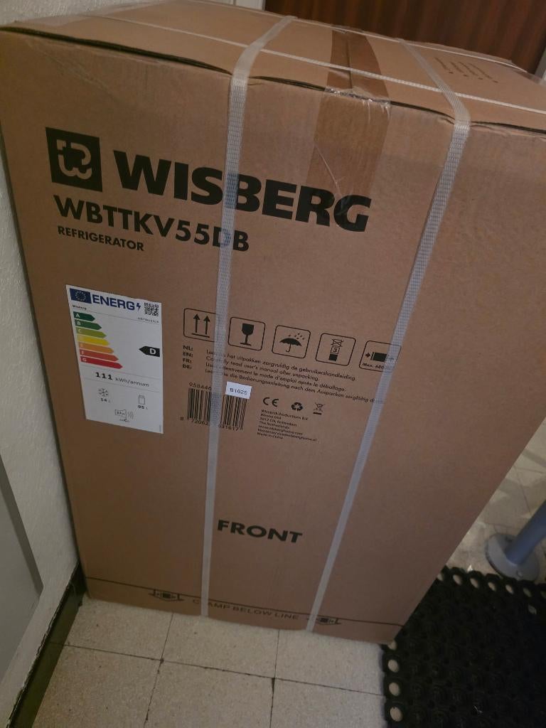 Mini koelkast met vriesvak, Elektronische apparatuur, Koelkasten en IJskasten, Ophalen, Nieuw, Met vriesvak