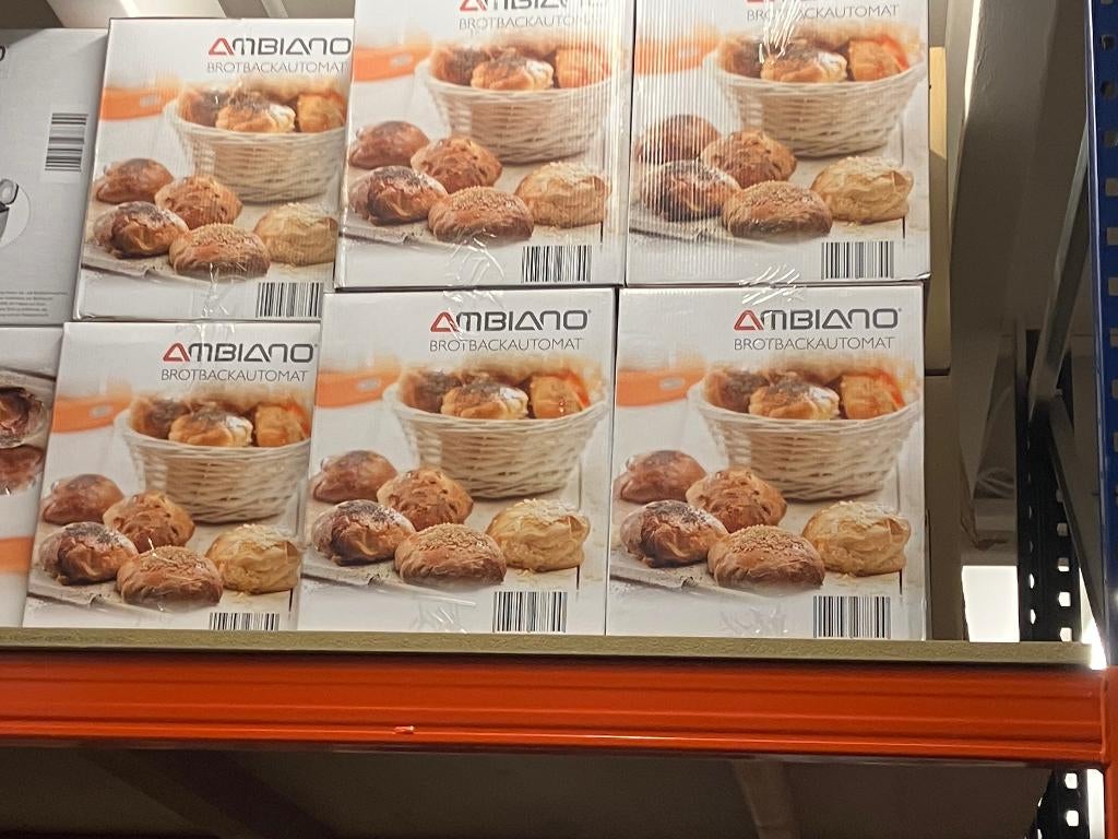 broodbak machines nieuw!, Ophalen, Nieuw, Vrijstaand