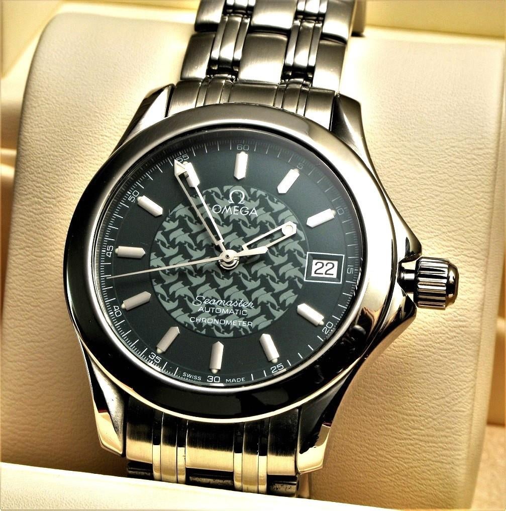 Omega Jacques Mayol, Bijoux, Sacs & Beauté, Montres | Hommes, Utilisé, Montre-bracelet, Omega, Acier, Acier, Enlèvement ou Envoi