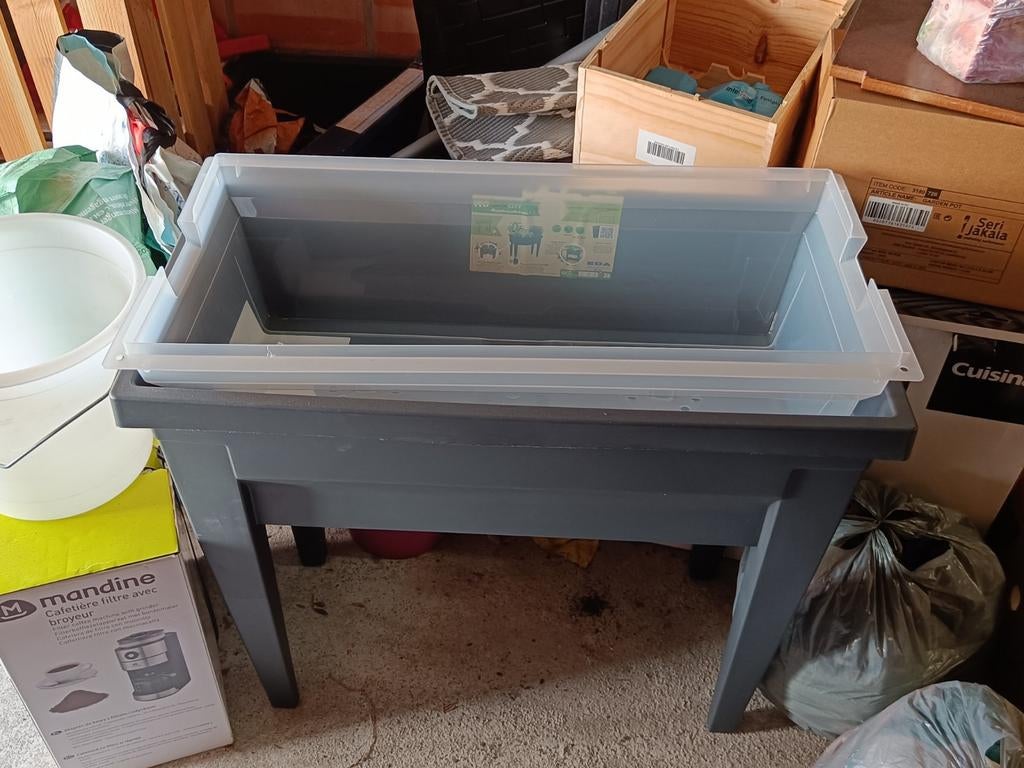 Potager avec couvercle NEUF, Jardin & Terrasse, Enlèvement