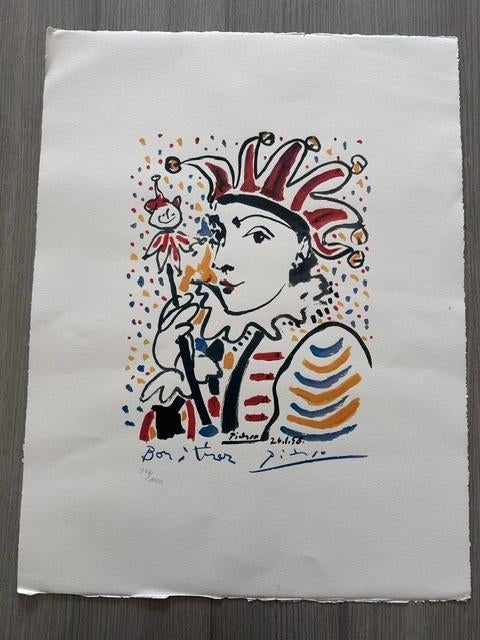 Litho Picasso, Antiek en Kunst, Ophalen