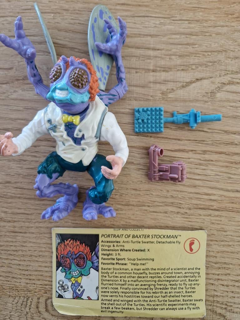 TMNT1989 Baxter Stockman complete, Ophalen