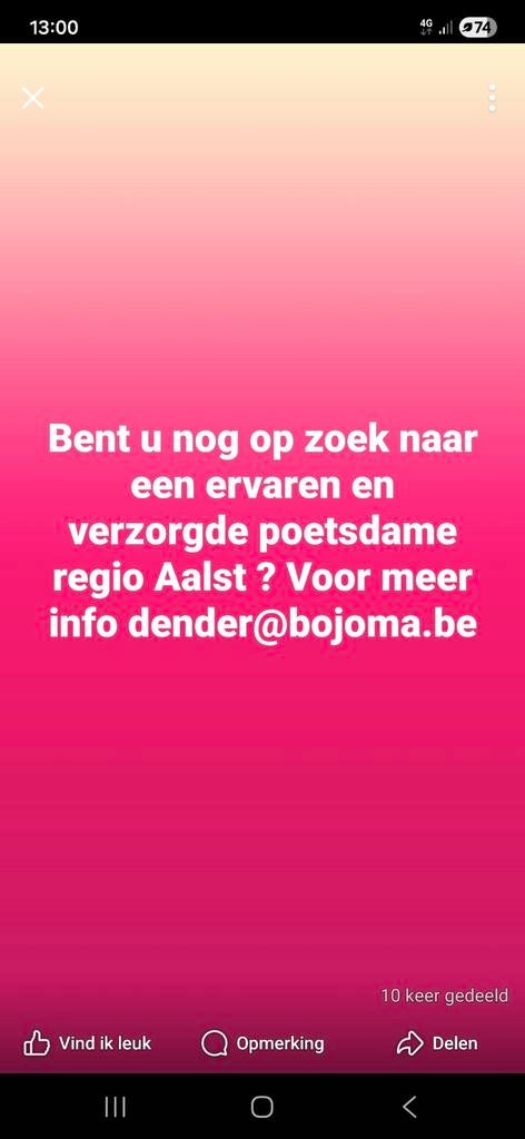 Huishoudhulp, Vacatures