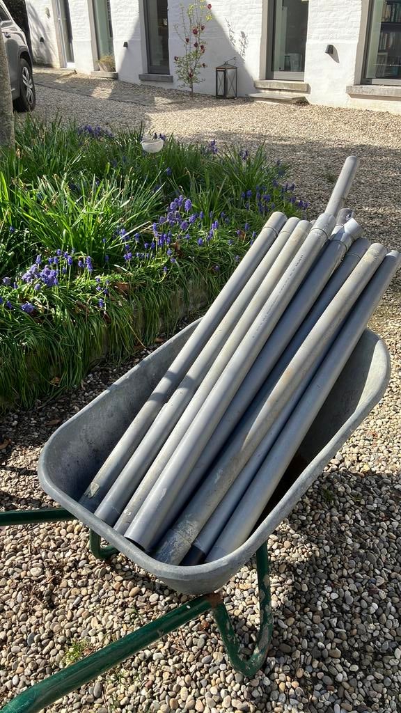 Pvc afvoerbuizen DN50 >15lm, Doe-het-zelf en Bouw, Buizen en Afvoer, Ophalen, Gebruikt, PVC, Minder dan 2 meter