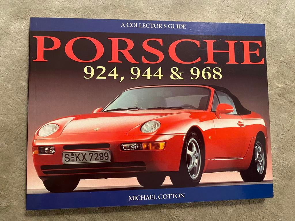 Porsche 924,944,968 collectors guide / Michael Cotton, Auto diversen, Handleidingen en Instructieboekjes, Ophalen of Verzenden