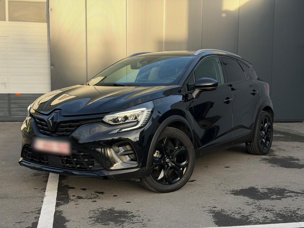 Renault Captur Captur 1.33 TCe MHEV Rive Gauche EDC GPF, Auto's, Renault, Automaat, Zwart, SUV of Terreinwagen, Te koop