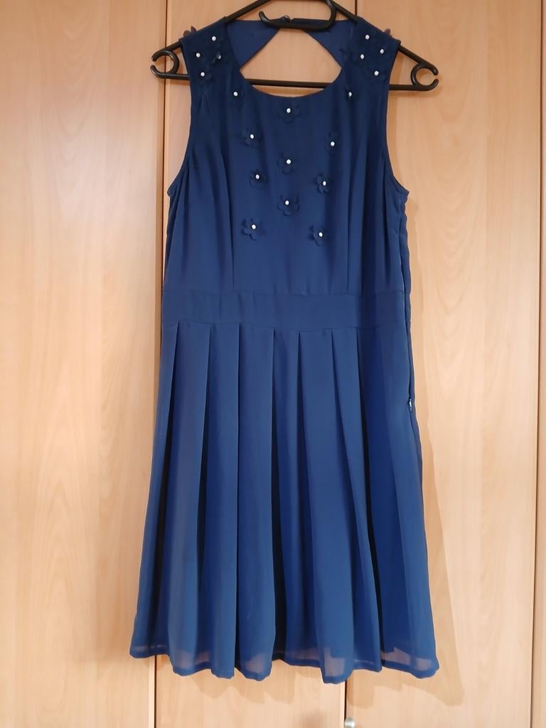 Gekleed kleed, Kleding | Dames, Blauw, Cocktailjurk, Zo goed als nieuw, Yumi