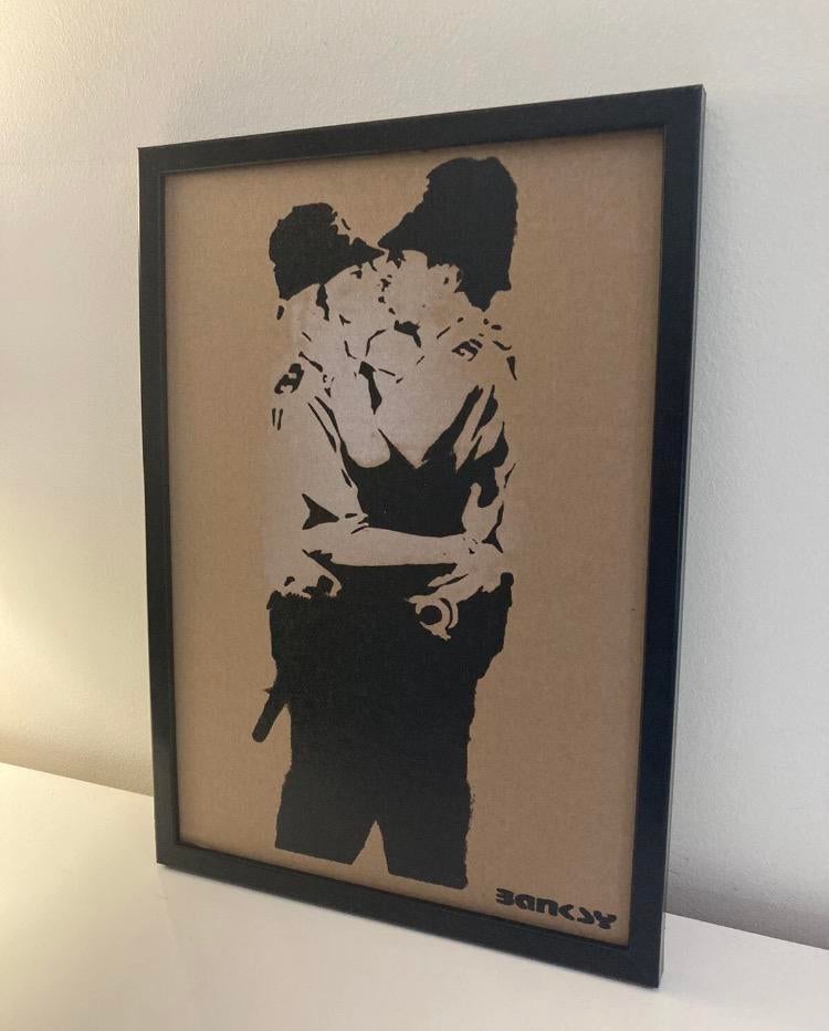 BANKSY : œuvre limitée à 50 exemplaires, Antiquités & Art, Art | Objets design, Enlèvement ou Envoi