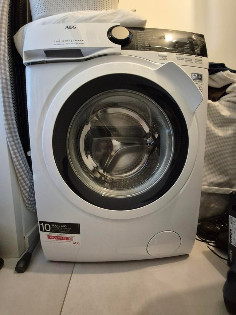 Wasmachine AEG 7000-series, Electroménager, Lave-linge, 1200 à 1600 tours, 6 à 8 kg, Programme lavage à la main, Chargeur frontal