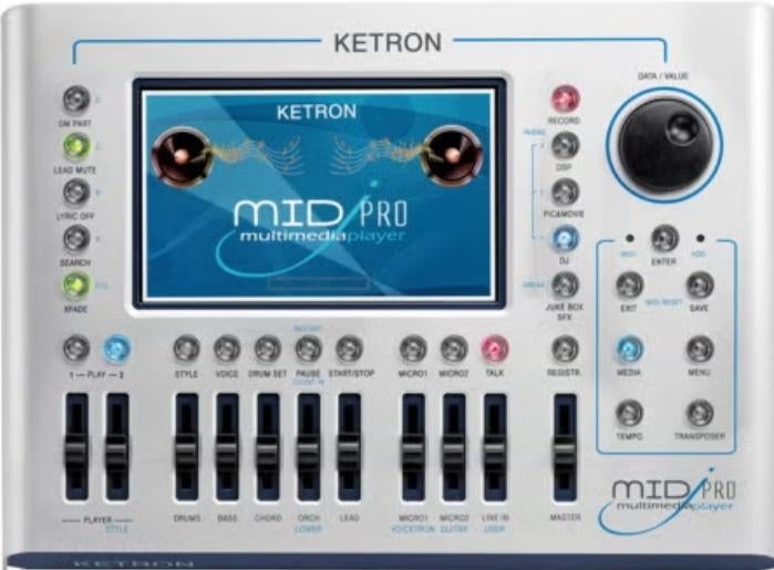 Multimedia player Ketron MIDJAY PRO, Muziek en Instrumenten, Soundmodules, Ophalen of Verzenden, Zo goed als nieuw, Overige merken