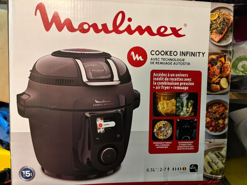Cookeo Infinity, Electroménager, Mijoteuses, Enlèvement ou Envoi, Comme neuf