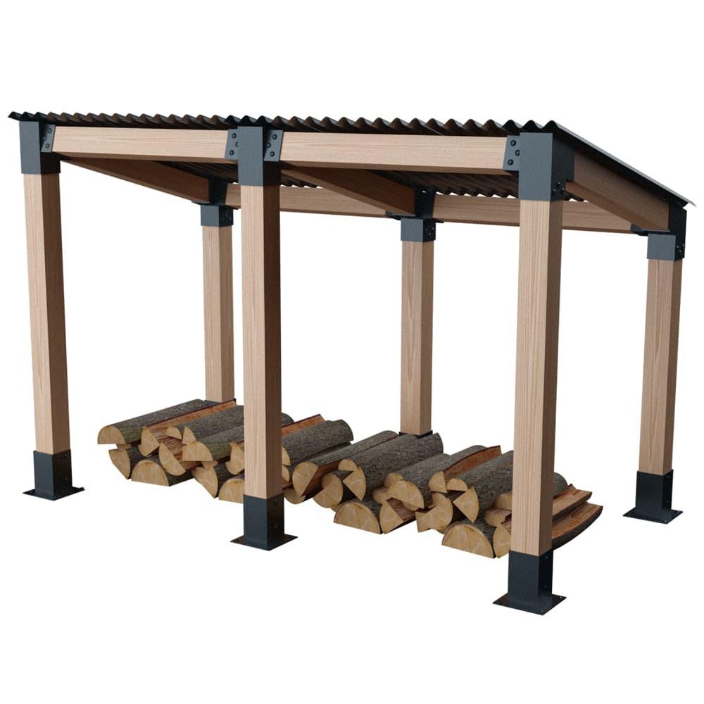 Kit de connecteurs et fixations pour abri ou carport, Jardin & Terrasse, Abris de jardin, Bois, Enlèvement