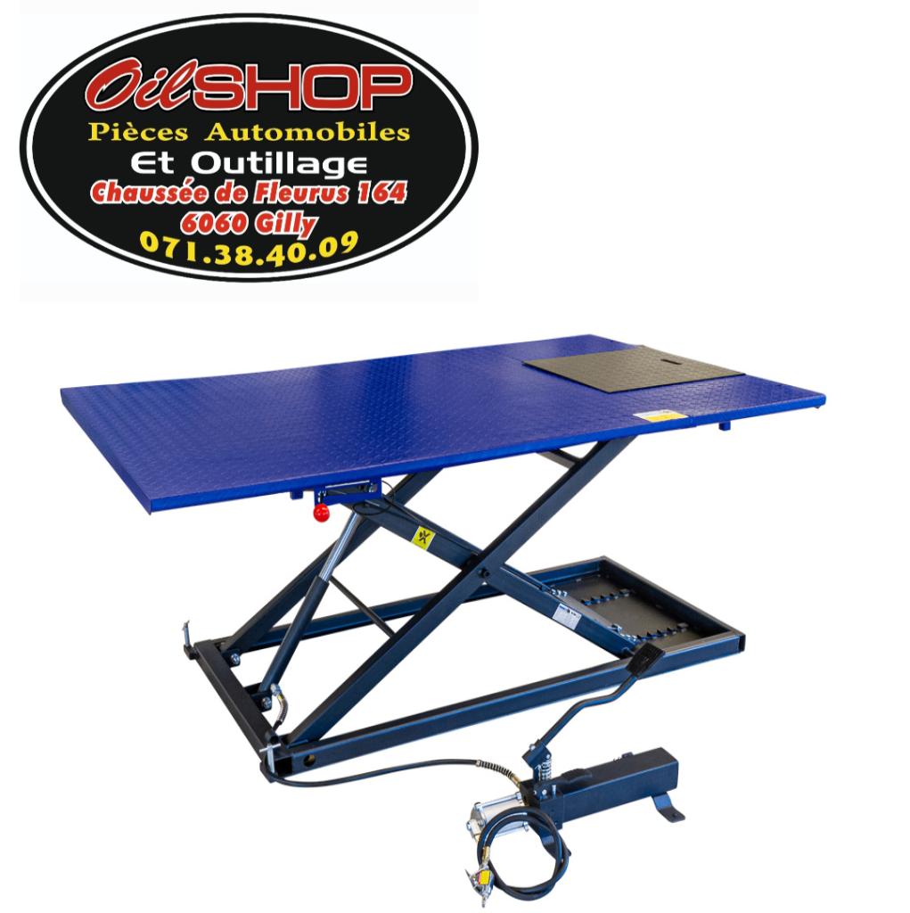 Table élévatrice moto quad / trike 675kg pneumatique, Autos : Divers, Outils de voiture, Enlèvement, Neuf