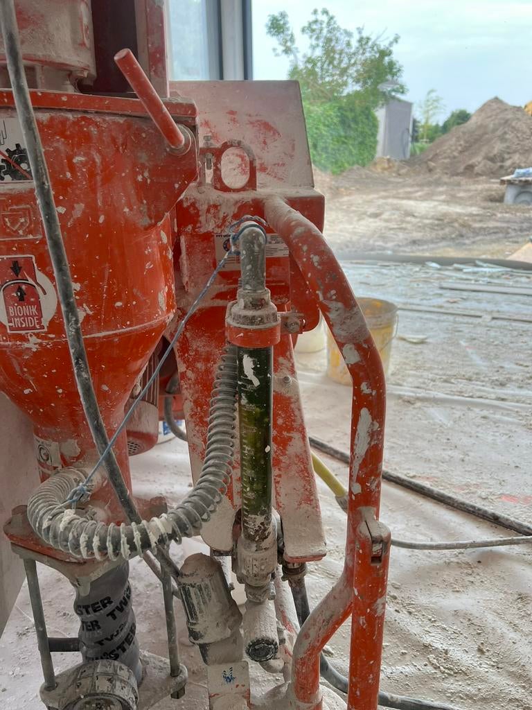 Spuitmachine PFT 230-400v, Ophalen, Gebruikt