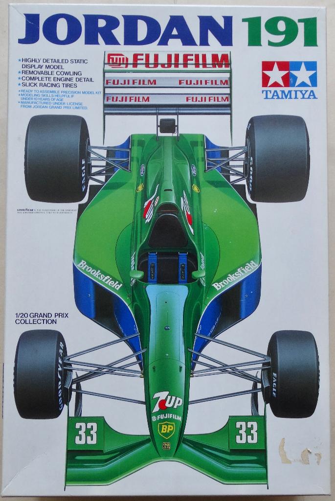 TAMIYA 1:20 - JORDAN 191, Neuf, Enlèvement ou Envoi, Voiture, Plus grand que 1:32