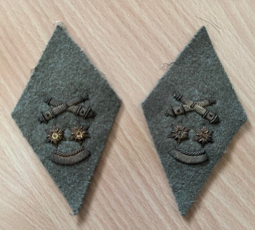 Collier, insigne, cape, lt cool, artillerie, abbl, Envoi, Armée de terre