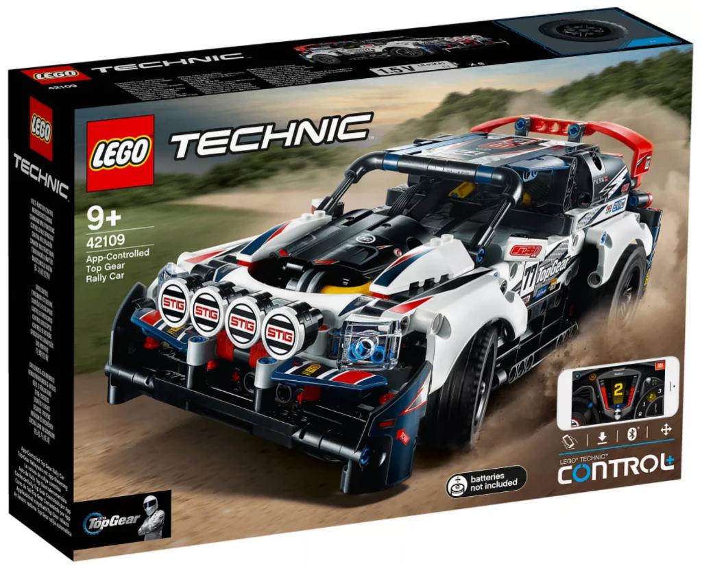 LEGO Technic 42109 : La voiture de rallye contrôlée, Enlèvement ou Envoi, Neuf, Ensemble complet, Lego
