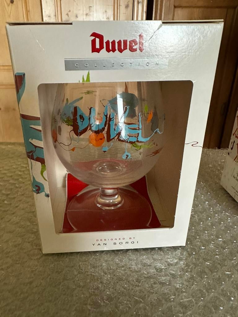Collection Duvel. Verre Yan Sorgi 2014. Jamais utilisé, Verzamelen, Ophalen of Verzenden, Nieuw
