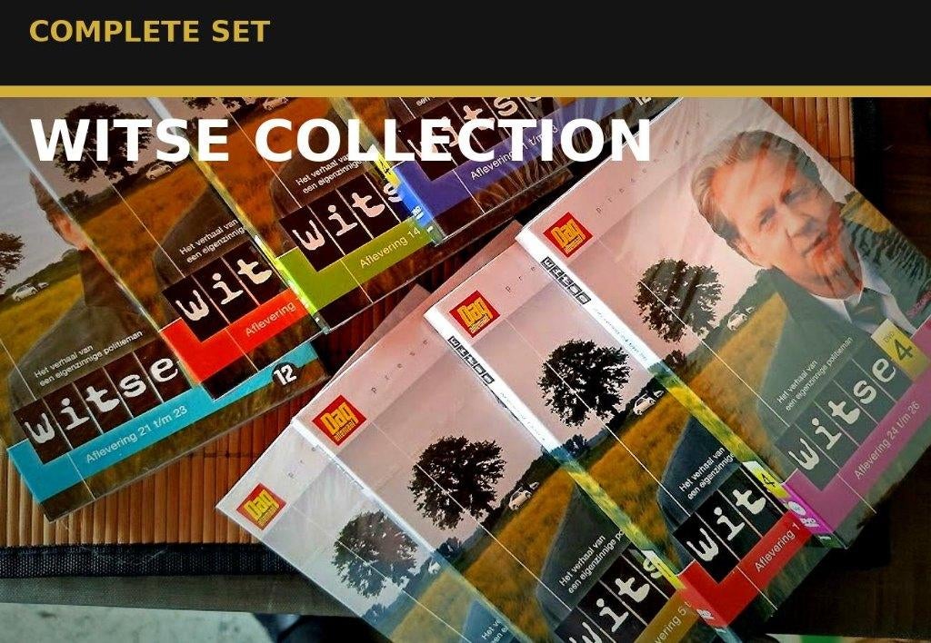 WITSE DVDs - Seizoen 1 en 2 - nieuw!, Cd's en Dvd's, Alle leeftijden, Ophalen of Verzenden, Nieuw in verpakking, Overige genres