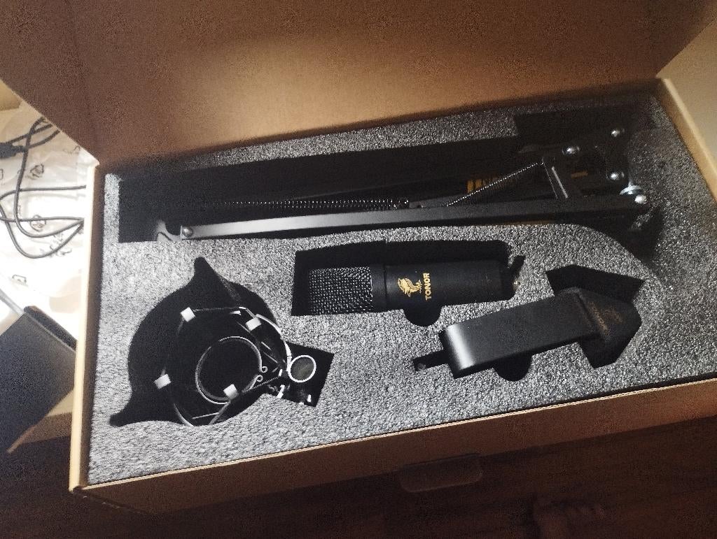 Microphone Tonor TC20 XLR, Musique & Instruments, Microphones, Enlèvement, Comme neuf, Micro studio