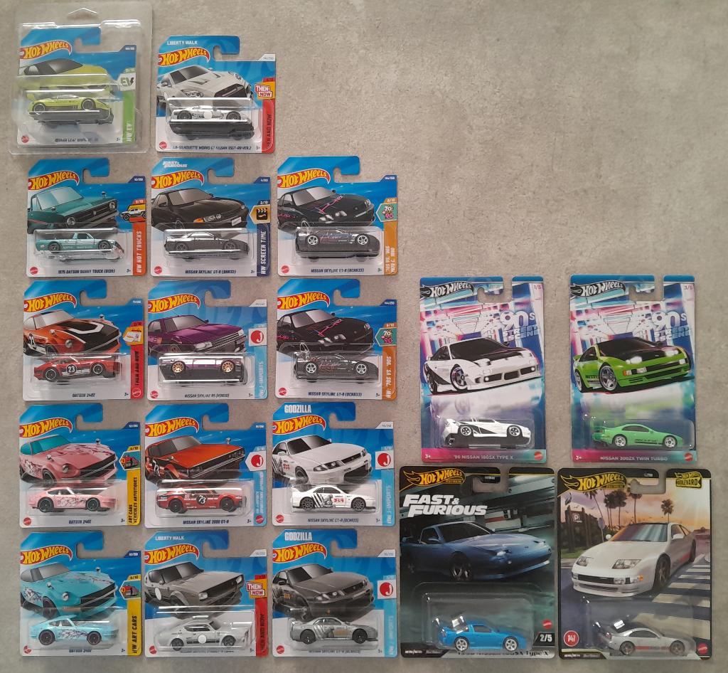 Datsun et Nissan - Hot Wheels, Enlèvement ou Envoi, Neuf