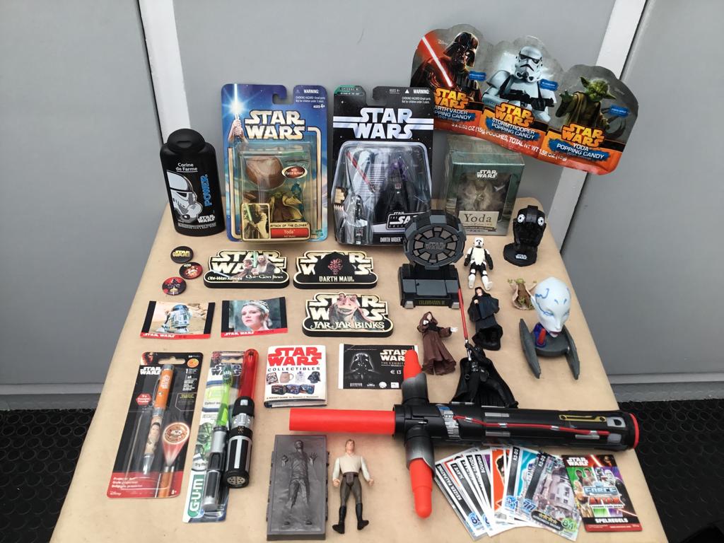 Lot Star Wars collectie, Verzamelen, Ophalen of Verzenden, Zo goed als nieuw
